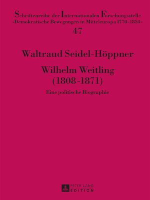 cover image of Wilhelm Weitling (18081871)
